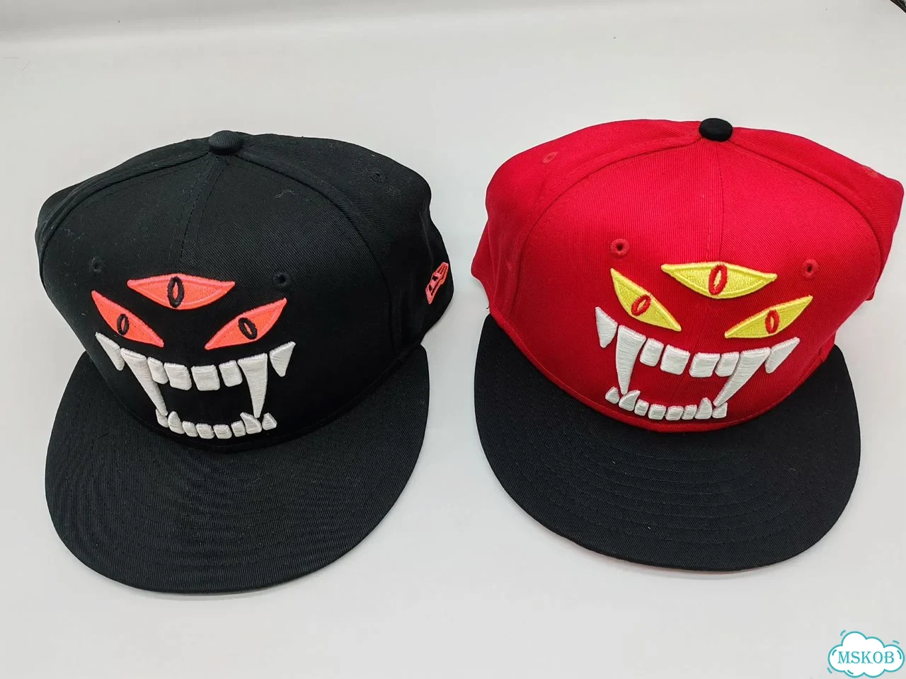 NEW ERA 59fifty x mishka «красный монстр» фото 1