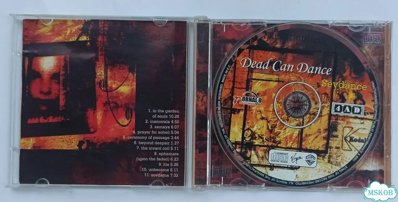 Сd диски Dead can dance Sevdance и другие фото 2