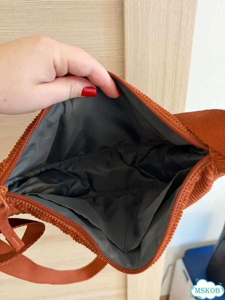 Сумка Uniqlo кросс-боди кирпичного цвета фото 2