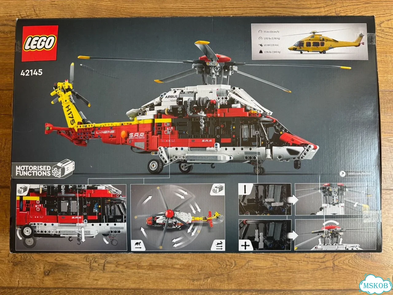 Lego набор спасательный вертолет 42145 фото 2