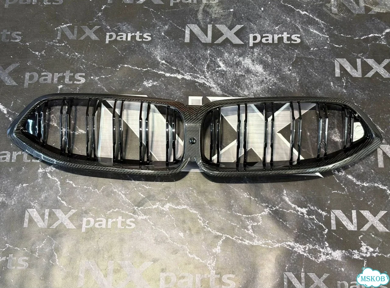 Решетка BMW G14 G15 G16 M сухой карбон фото 2
