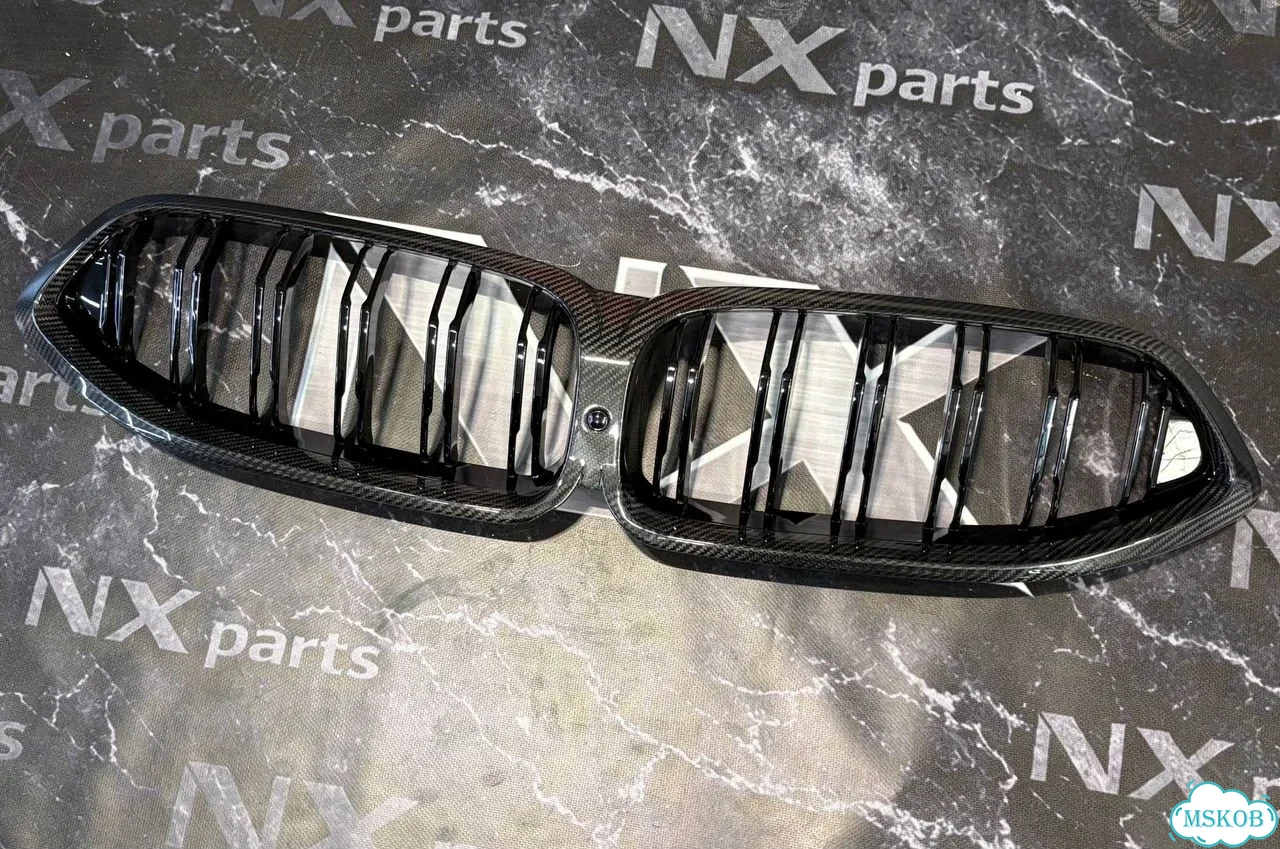 Решетка BMW G14 G15 G16 M сухой карбон фото 3