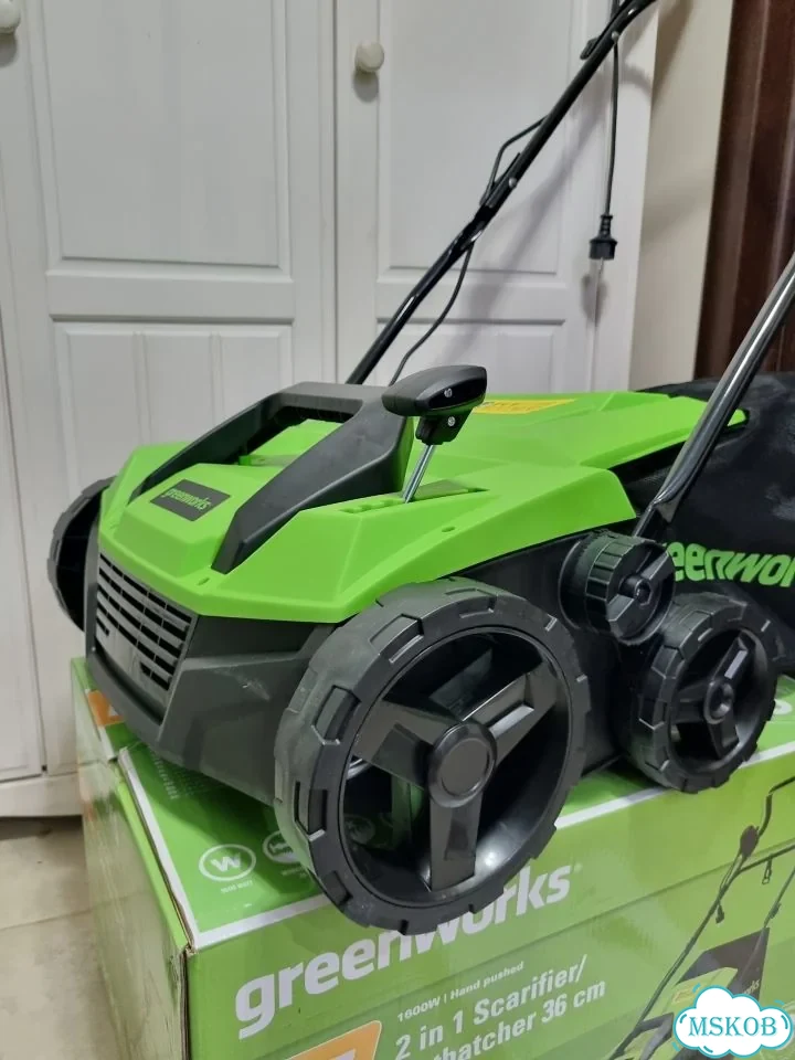 Аэратор скарификатор Greenworks GDT15 2515507 фото 4