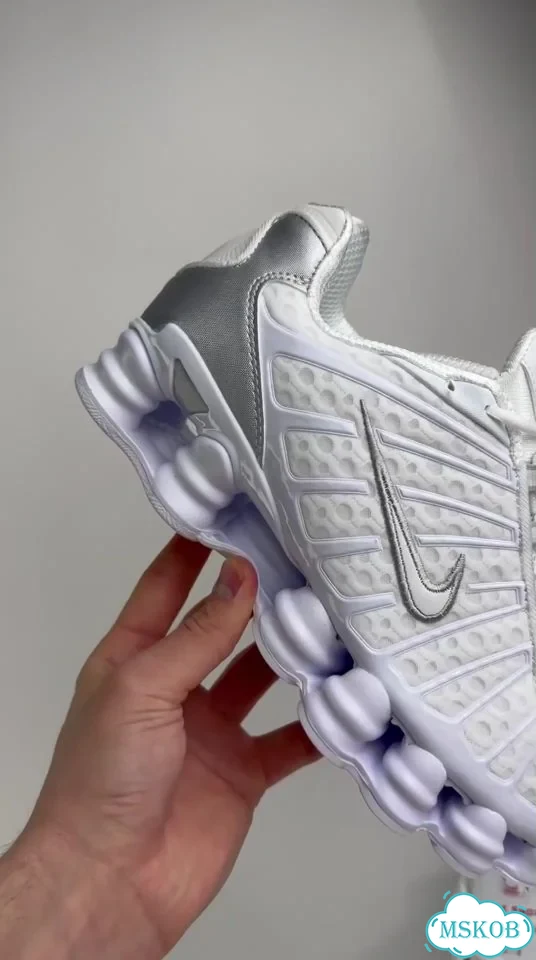 Кроссовки Nike Shox TL 'White Metallic' фото 1