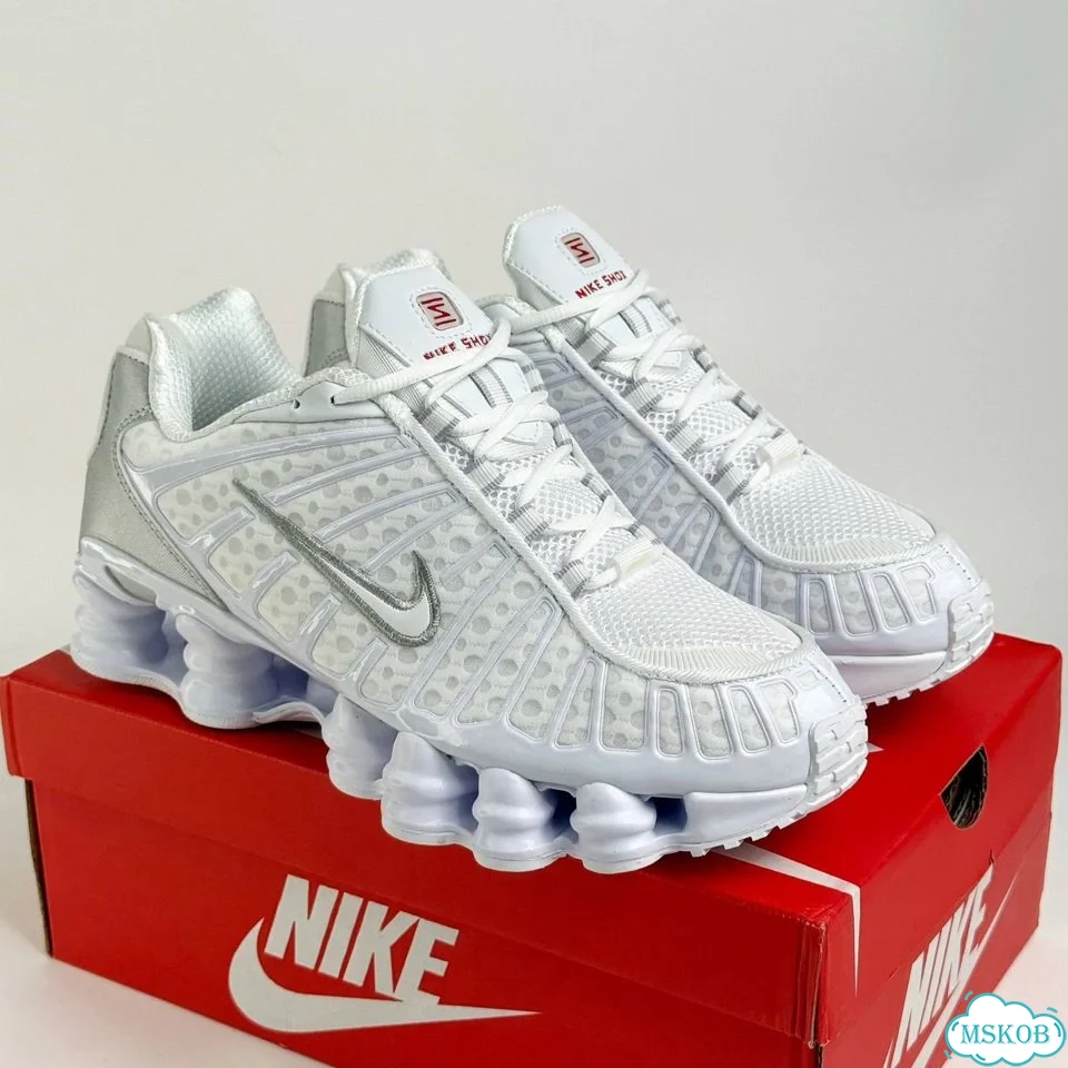 Кроссовки Nike Shox TL 'White Metallic' фото 3