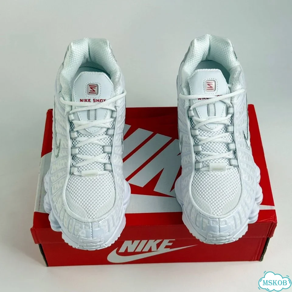 Кроссовки Nike Shox TL 'White Metallic' фото 4