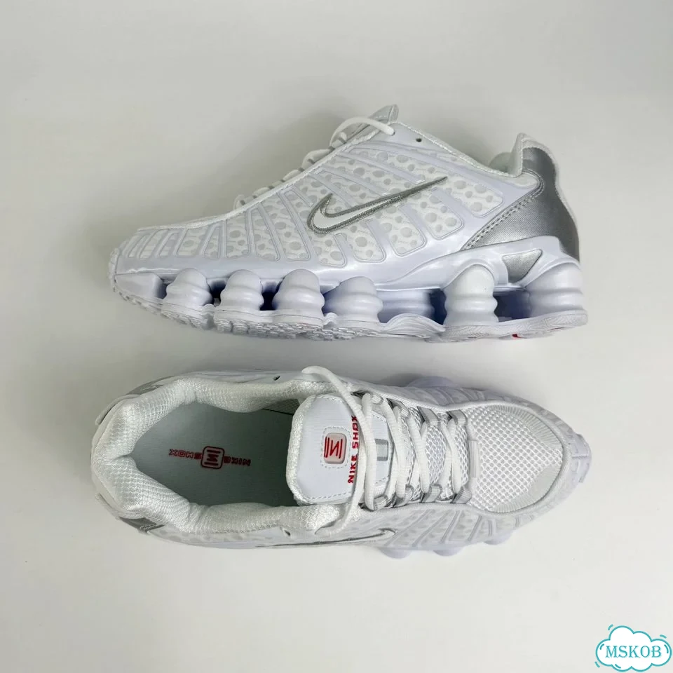 Кроссовки Nike Shox TL 'White Metallic' фото 5