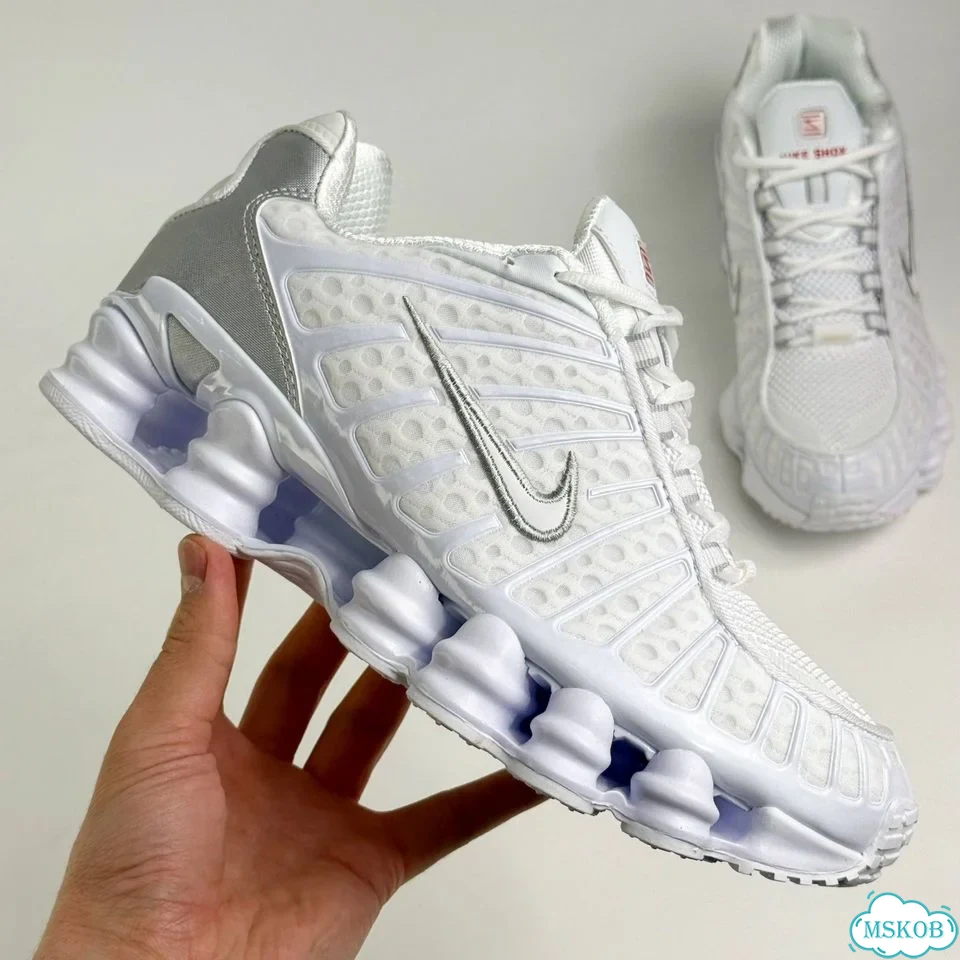 Кроссовки Nike Shox TL 'White Metallic' фото 6