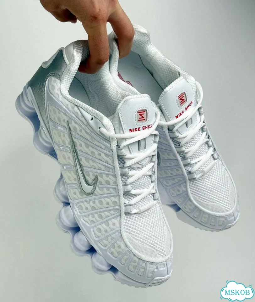 Кроссовки Nike Shox TL 'White Metallic' фото 7