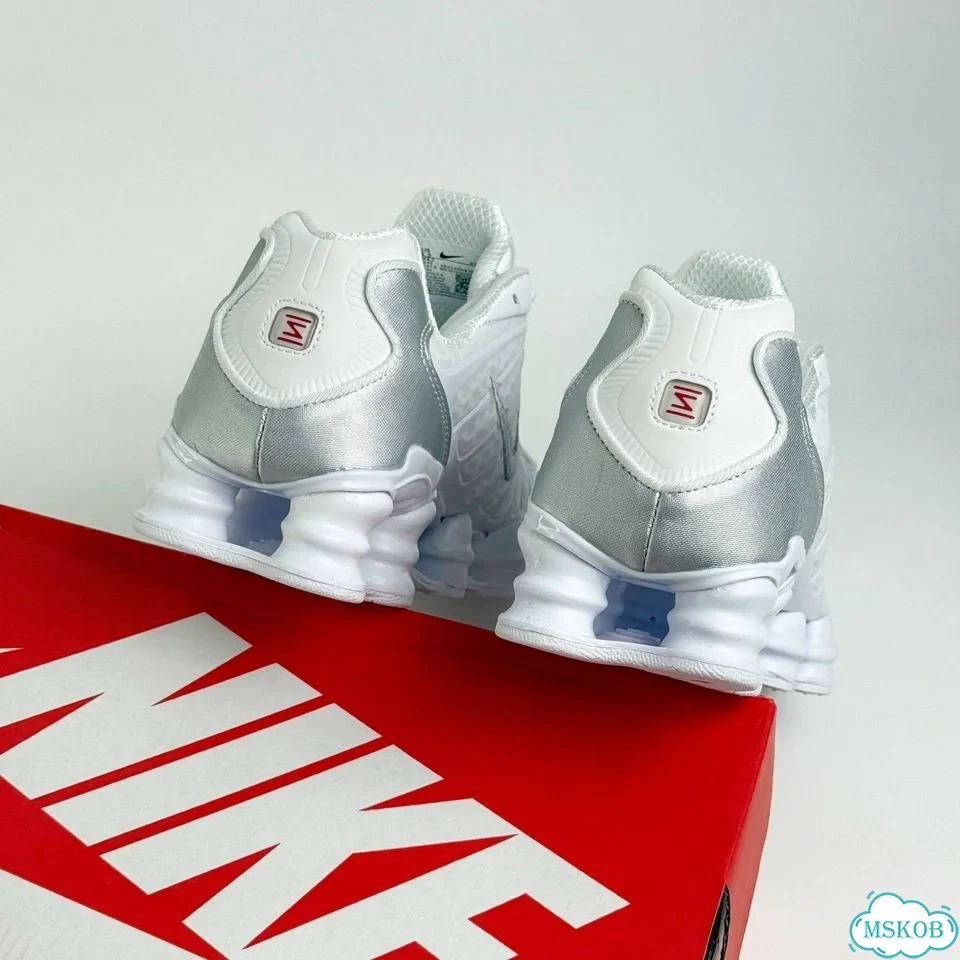 Кроссовки Nike Shox TL 'White Metallic' фото 9