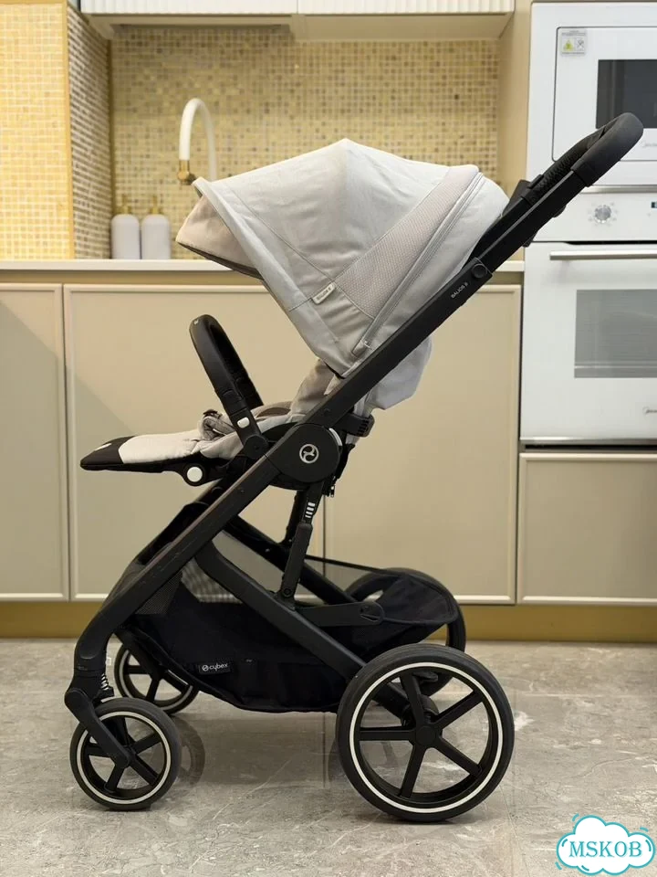 Коляска 2 в 1 cybex balios s grey 2025 фото 1