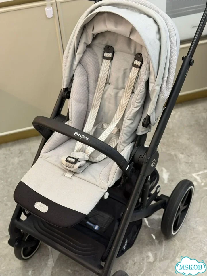 Коляска 2 в 1 cybex balios s grey 2025 фото 4
