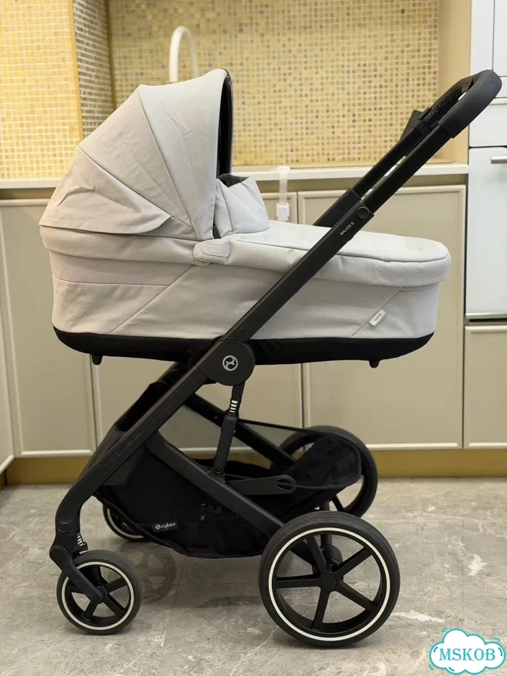 Коляска 2 в 1 cybex balios s grey 2025 фото 5