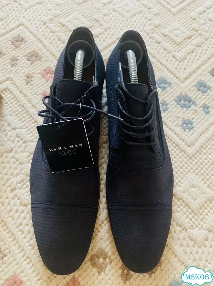 Zara ботинки мужские кожа 100% фото 1