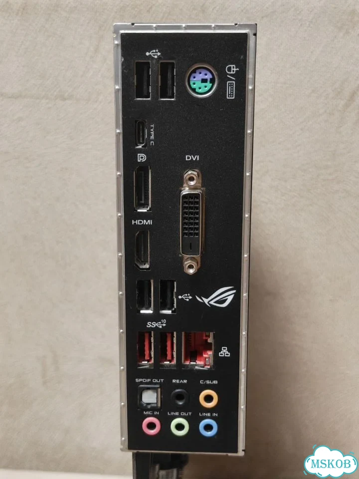 Asus ROG strix H370-F gaming фото 8