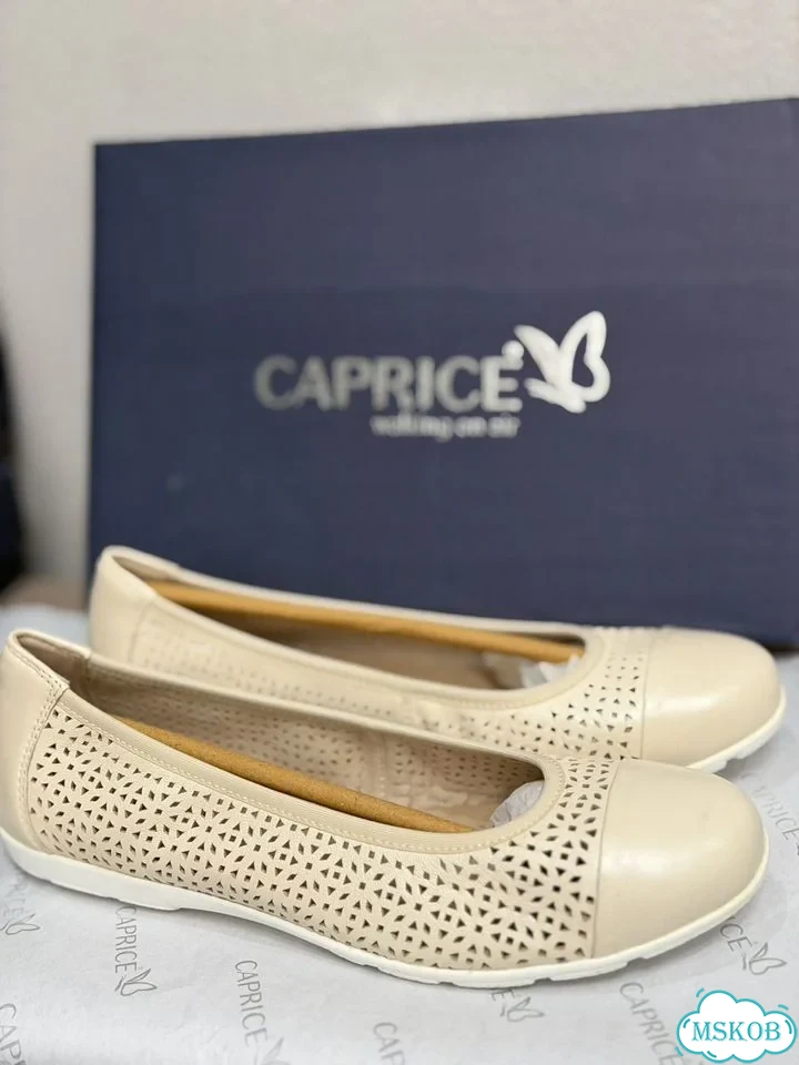 Новые балетки 39 Caprice кожа фото 1