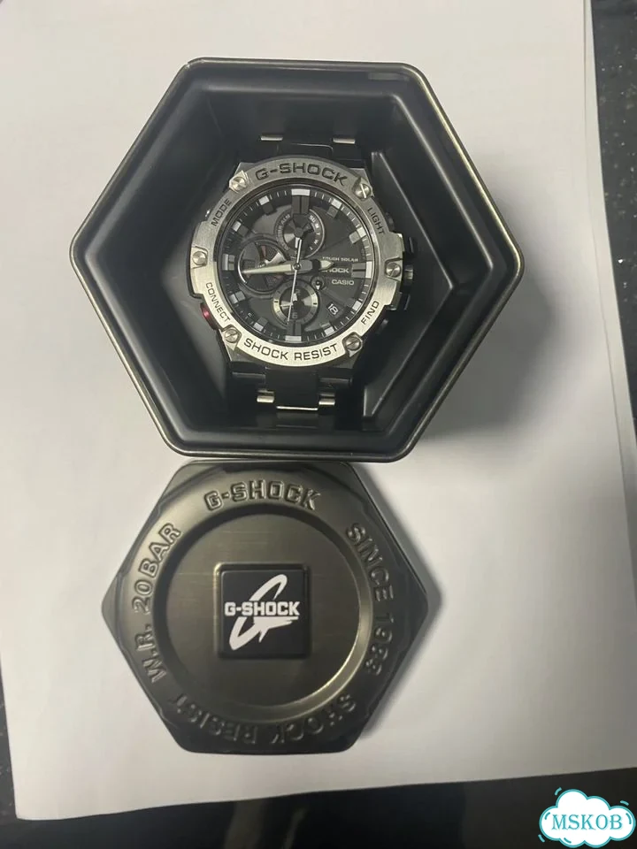 Часы casio g shock gst B100D-1A фото 1