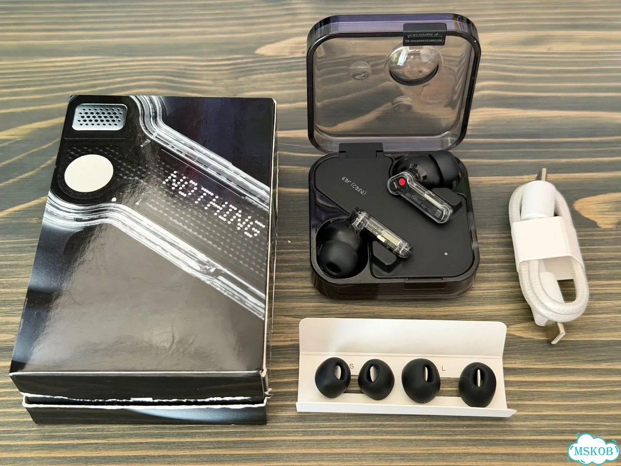 Беспроводные наушники nothing ear 2 черные фото 1