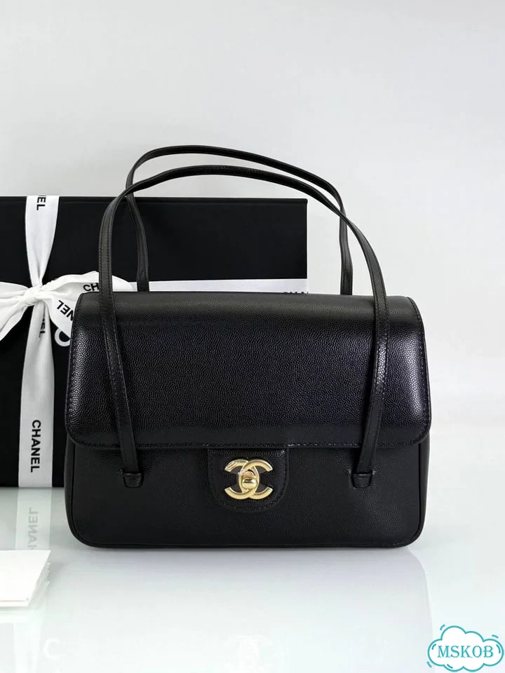 Сумка женская Chanel Small Flap Bag черная фото 1