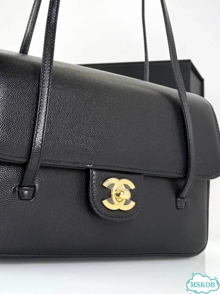 Сумка женская Chanel Small Flap Bag черная фото 6