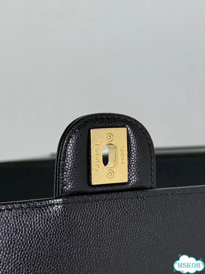 Сумка женская Chanel Small Flap Bag черная фото 7