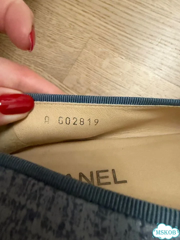 Балетки Chanel 40 размер на 25,5-26 см фото 4
