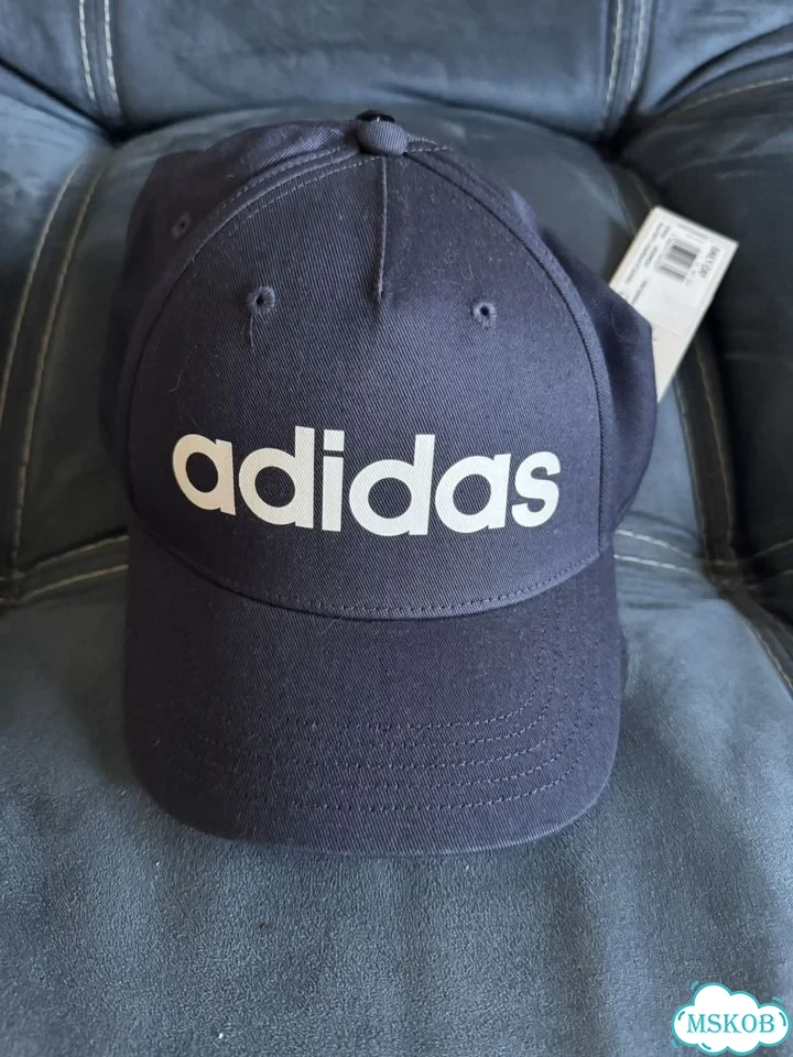 Бейсболка детская Adidas синяя, р. 51-53 фото 1