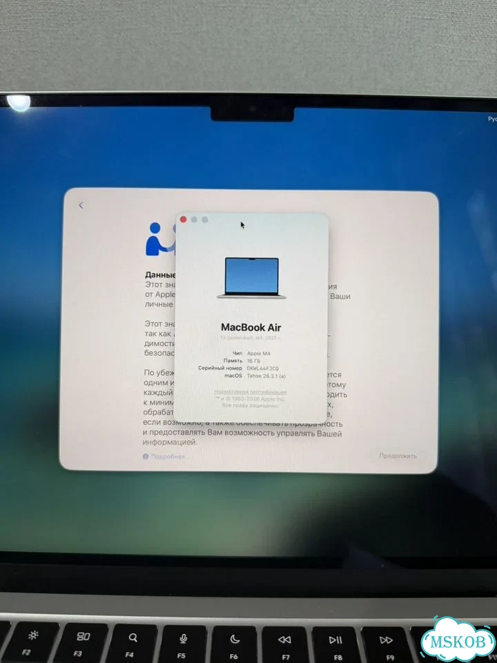 Apple macbook air 13 m4 16gb 256gb фото 4