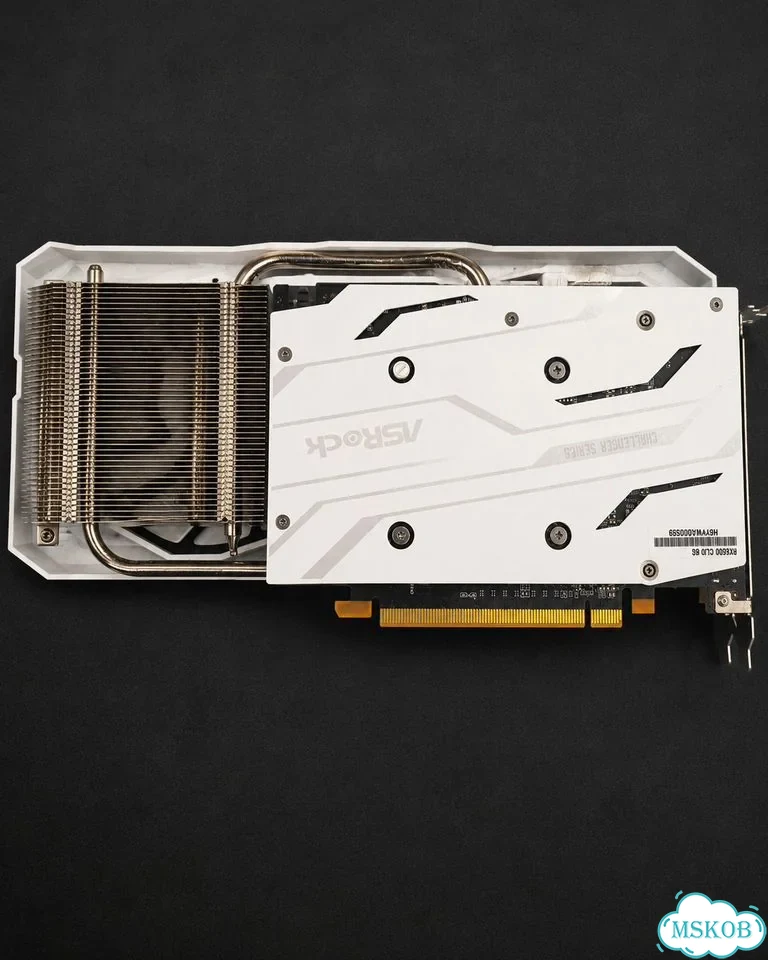 ASRock Radeon RX 6600 Challenger White 8 гб фото 2