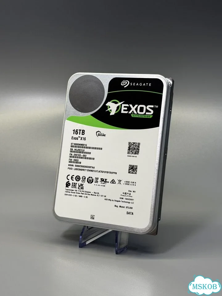 Жёсткий диск Seagate Exos X16 16TB новый SATA фото 1