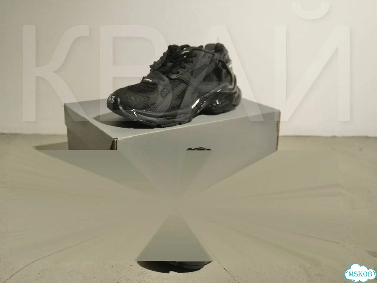 Balenciaga runner 2.0 black фото 7