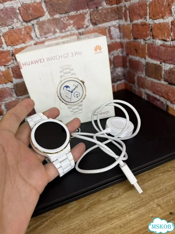 Huawei watch gt 3 pro ceramic фото 6