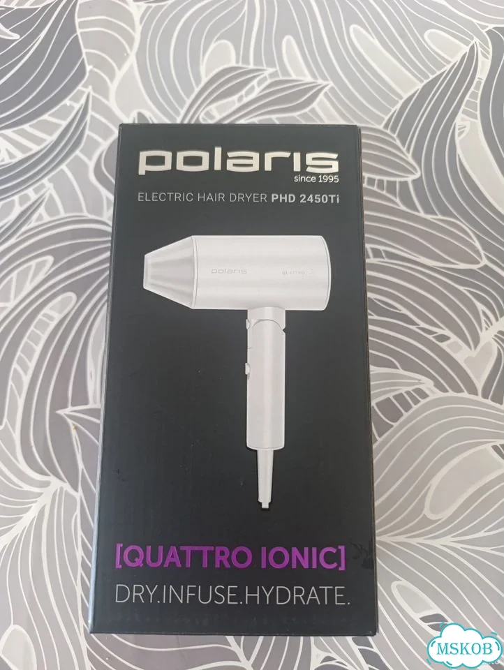 Фен polaris PHD 2450Ti 2400 вт складной фото 1