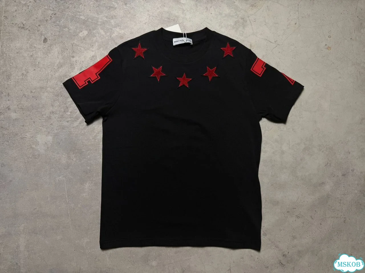 Футболка-поло Givenchy Stars type фото 7