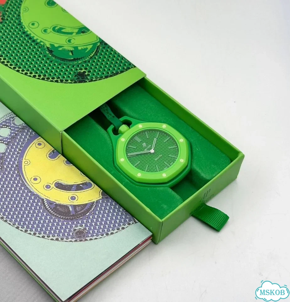 Часы Audemars Piguet Swatch Green фото 2