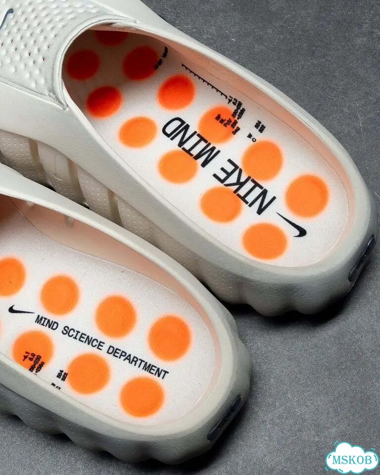 Шлепанцы Nike Mind 001 Light Smoke Grey фото 3