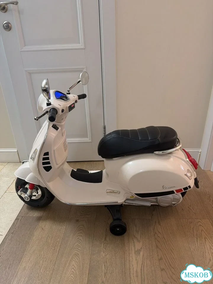Детский Электромотоцикл Kreiss Vespa фото 2