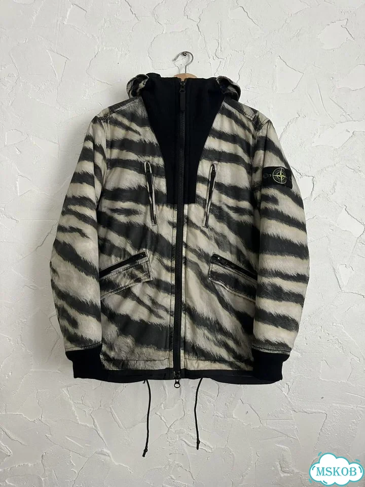 Stone island tiger camo 50 fili primaloft AW/2018 фото 2