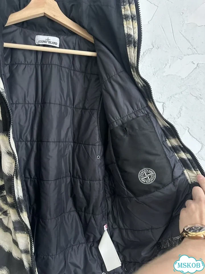 Stone island tiger camo 50 fili primaloft AW/2018 фото 6