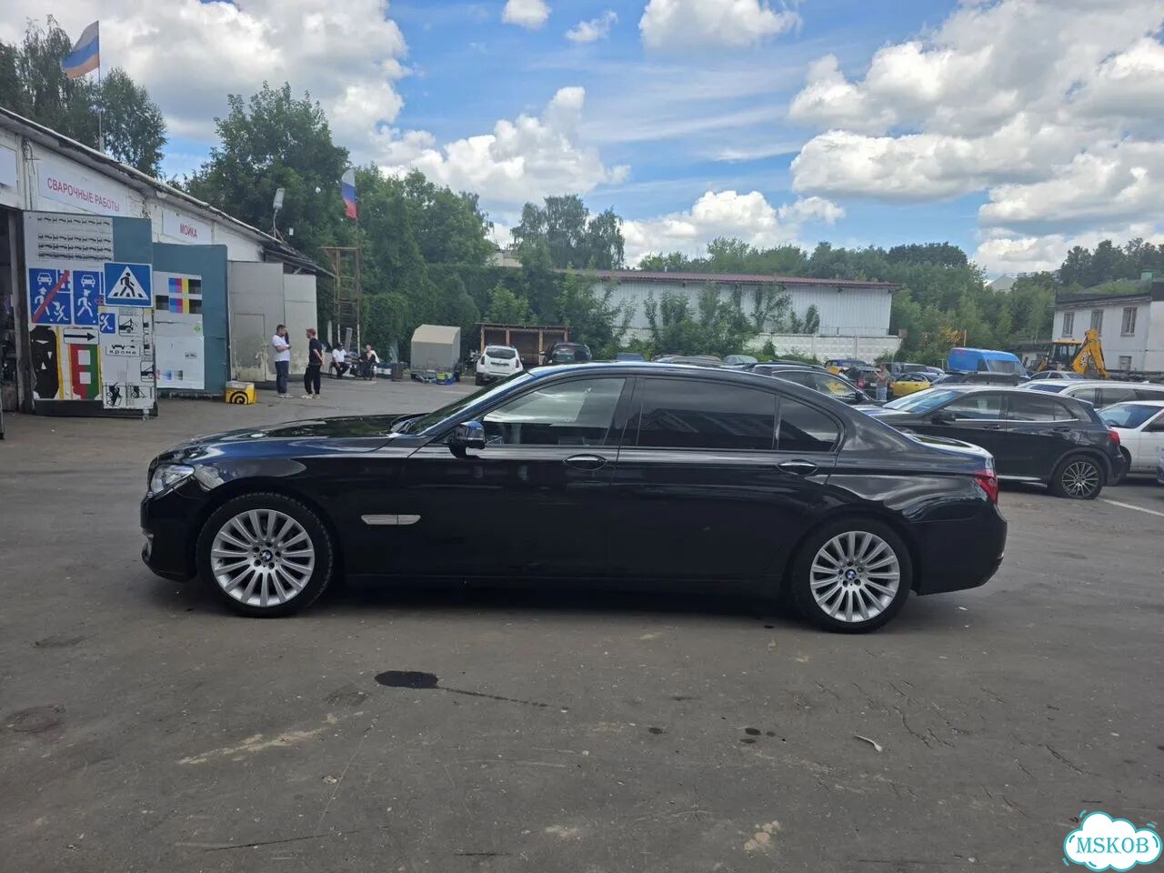 BMW 7 серия 4.4 AT, 2012, 162 000 км фото 9