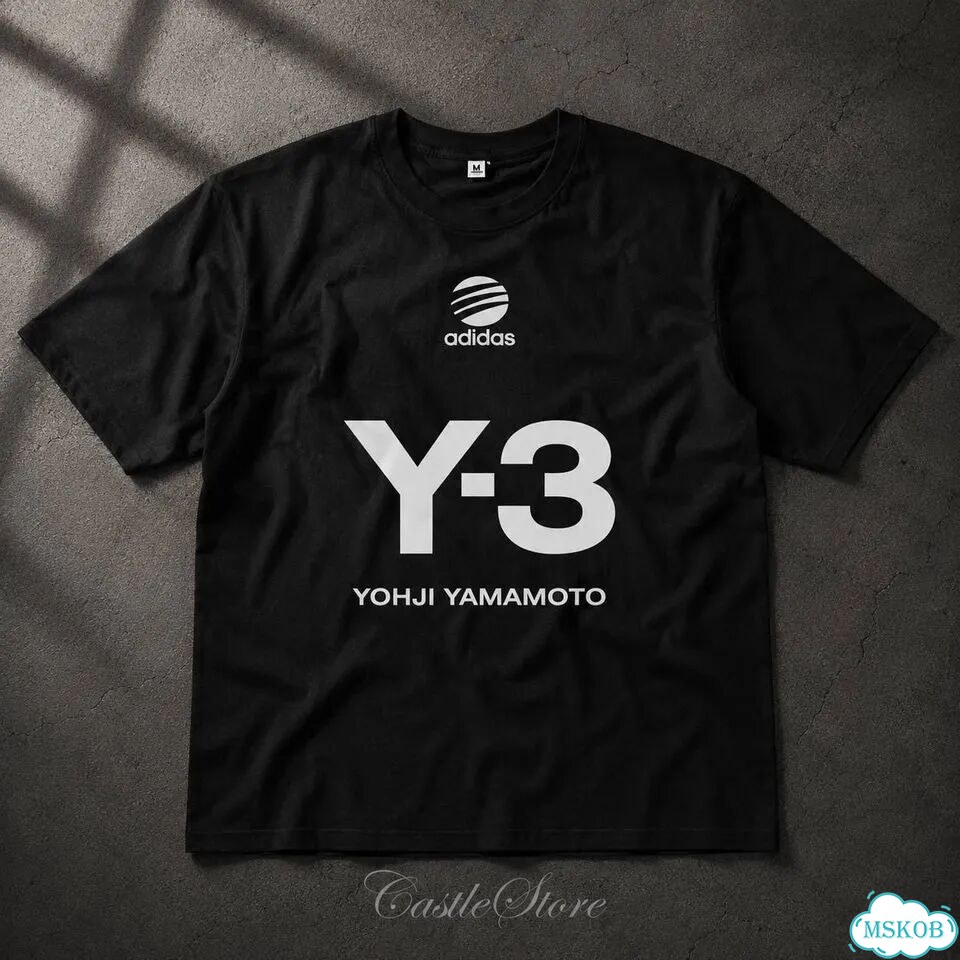 Футболка yohji yamamoto y3 adidas archive фото 1