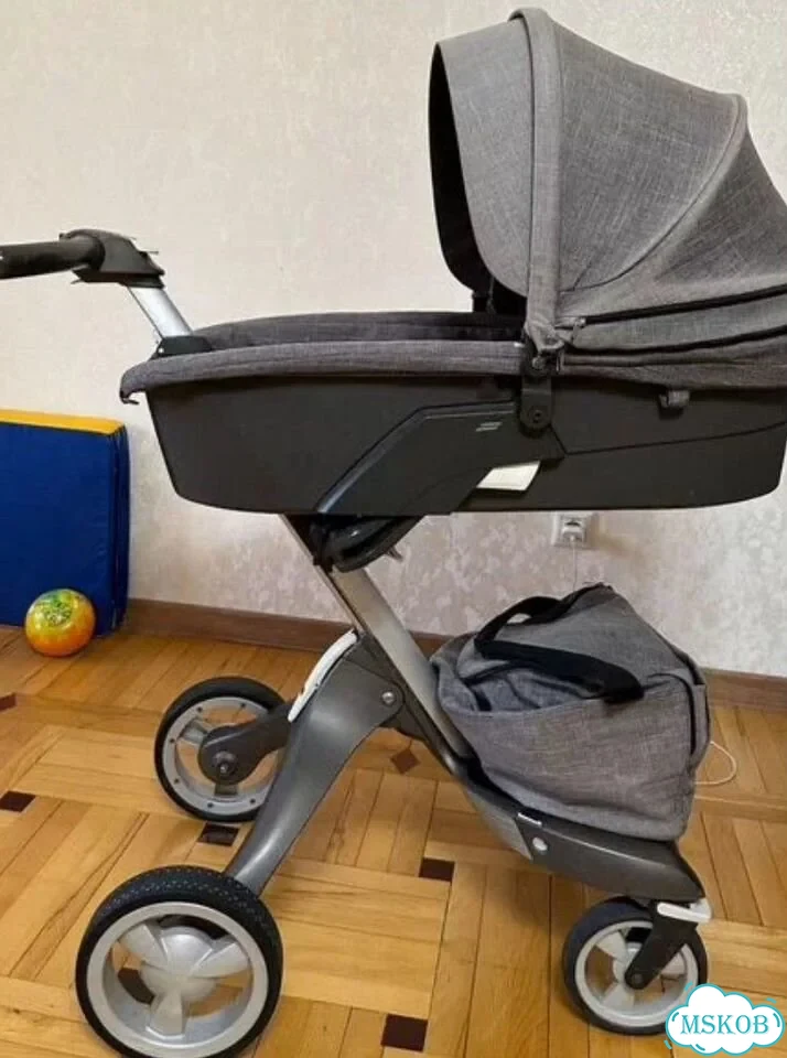 Детская коляска stokke 2 в 1 фото 5