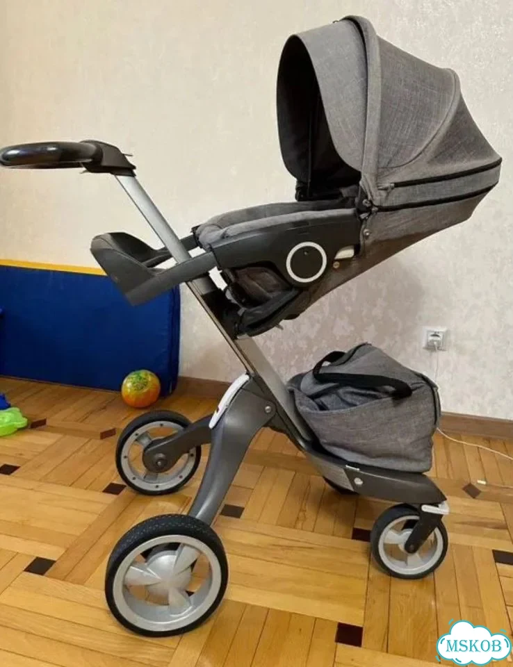 Детская коляска stokke 2 в 1 фото 7