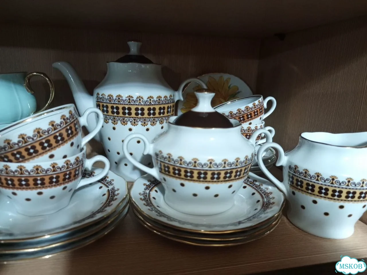 Кофейный сервиз, винтажный, Прибалтика, редкий фото 1
