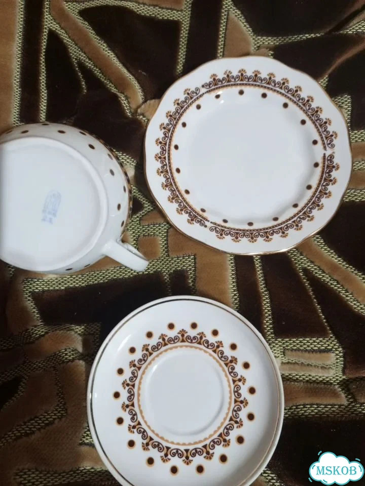 Кофейный сервиз, винтажный, Прибалтика, редкий фото 3