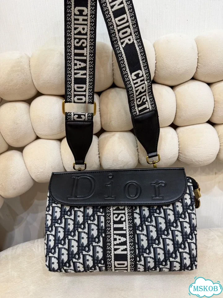 Сумка женская канвас хлопок Dior фото 10