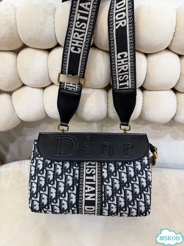 Сумка женская канвас хлопок Dior фото 11
