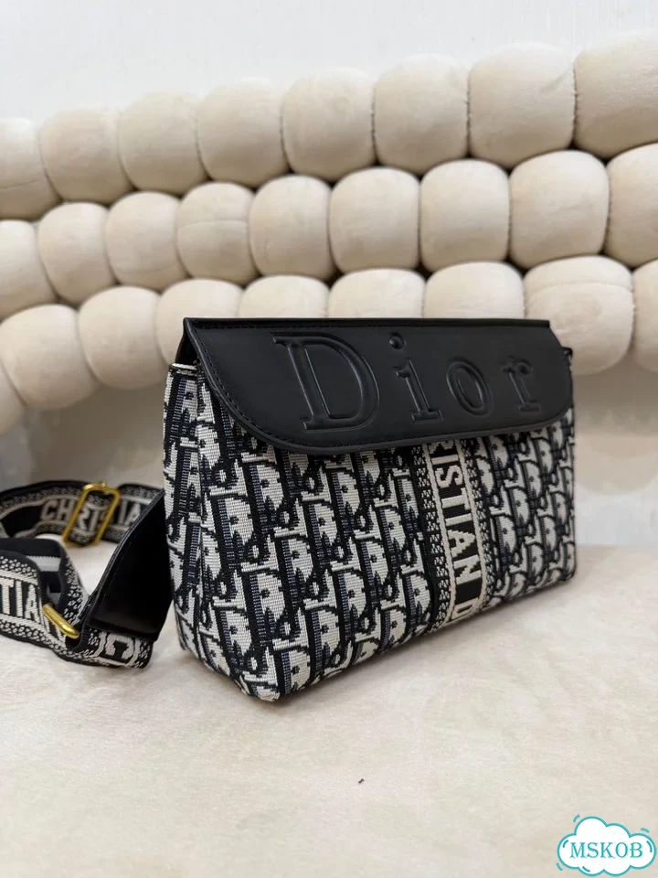 Сумка женская канвас хлопок Dior фото 2
