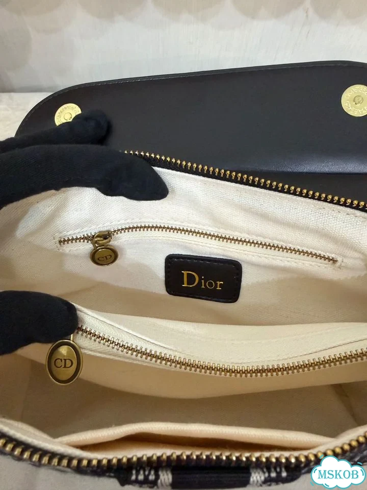 Сумка женская канвас хлопок Dior фото 6