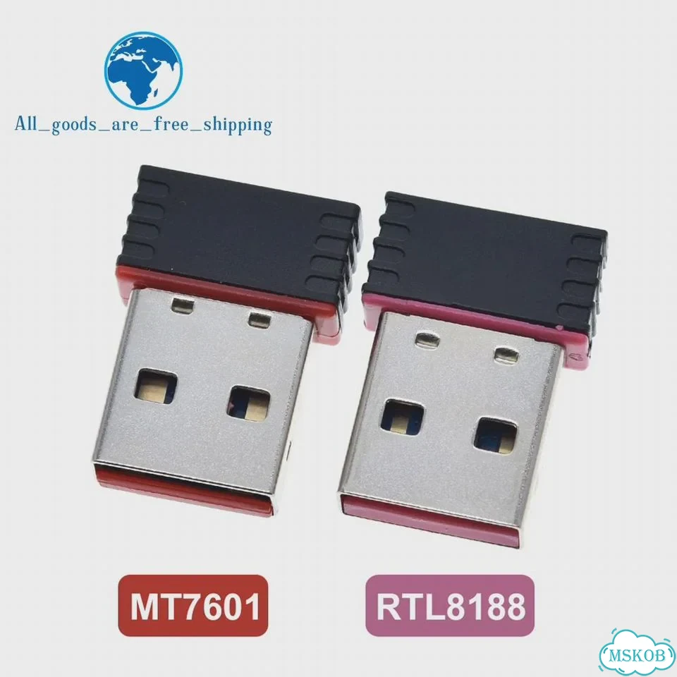 TZT MT7601 Мини USB WiFi адаптер 150 Мбит/с фото 2